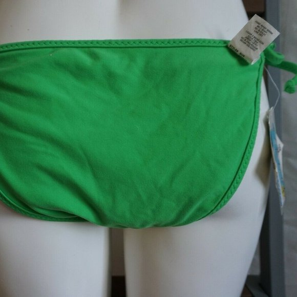 Point Conception Pink/Green Reversible Thin Tie Side Hip Pant size S NWT - Picture 6 of 9